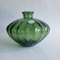 Amber, Blue, Green Recycled Glass Vase - Tamayne's Decor & Events