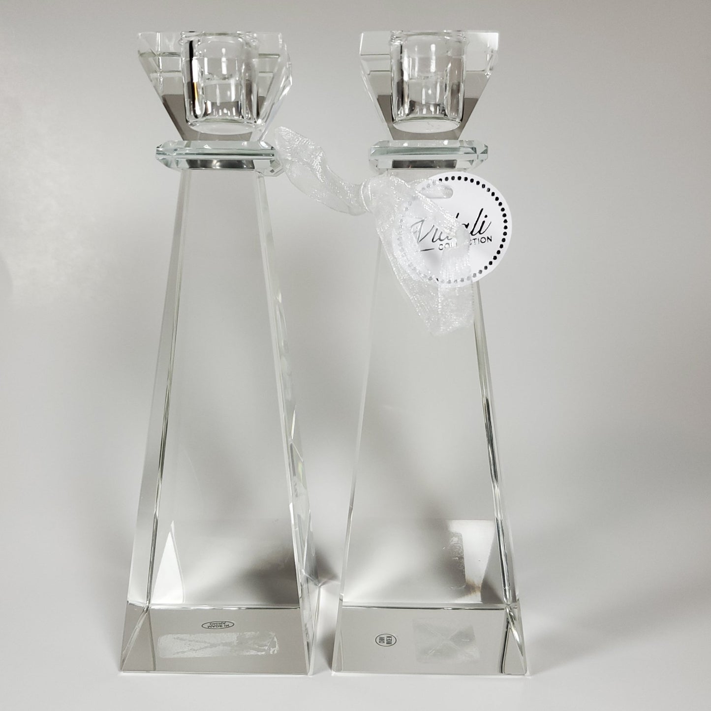 Crystal tappered candle holder - Tamayne's Decor & Events