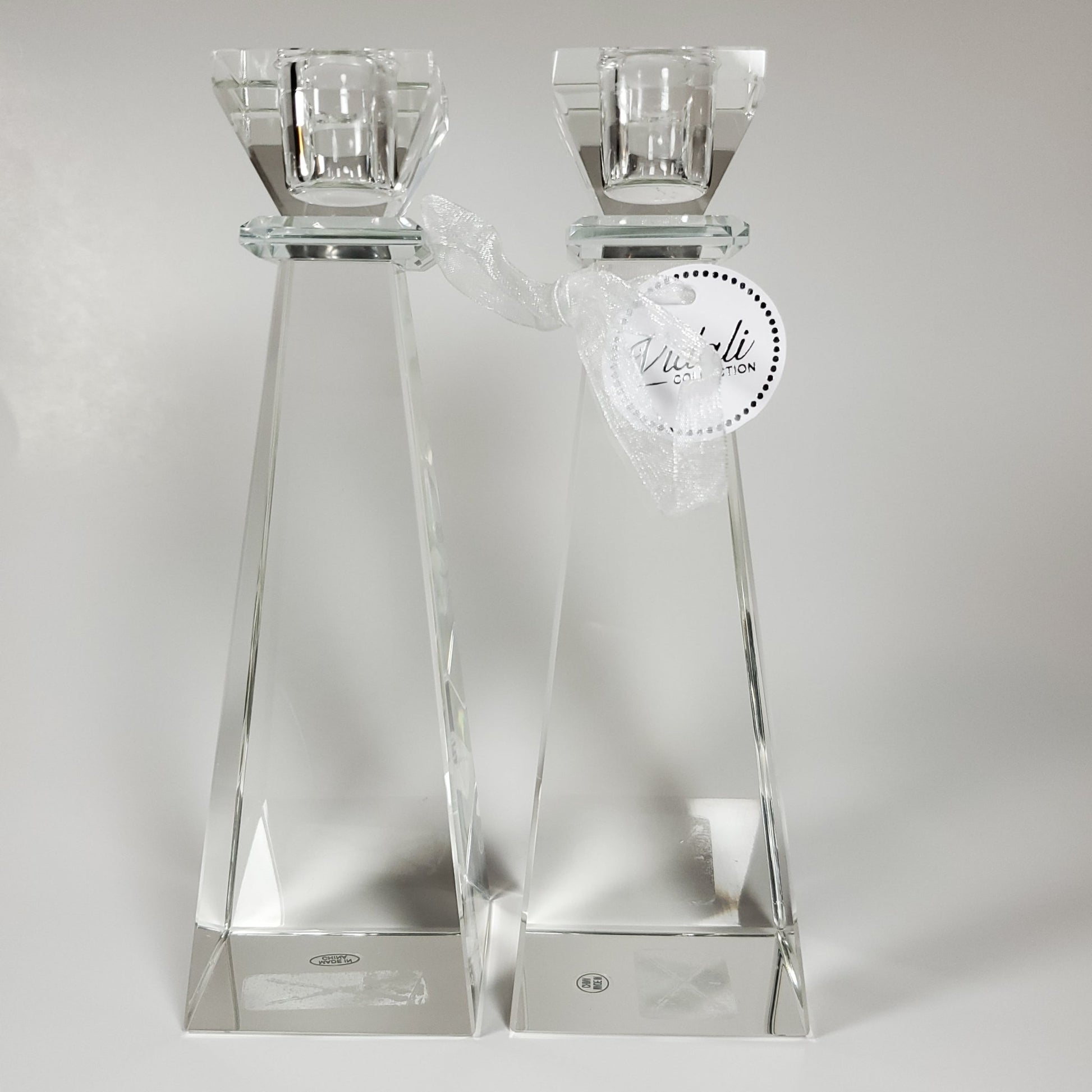 Crystal tappered candle holder - Tamayne's Decor & Events