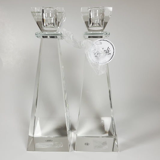 Crystal tappered candle holder - Tamayne's Decor & Events