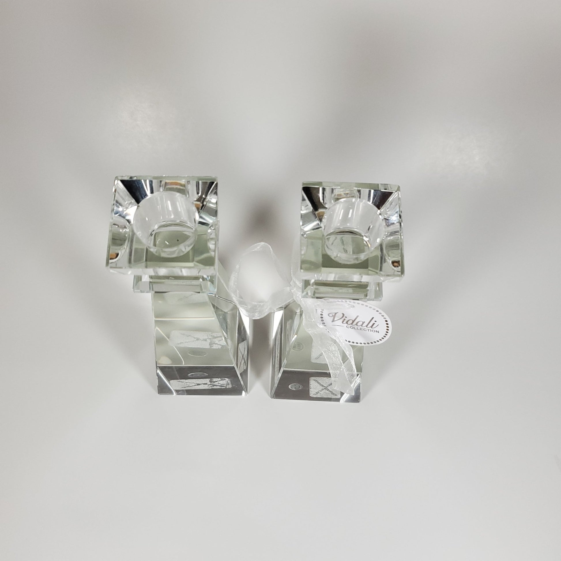 Crystal tappered candle holder - Tamayne's Decor & Events
