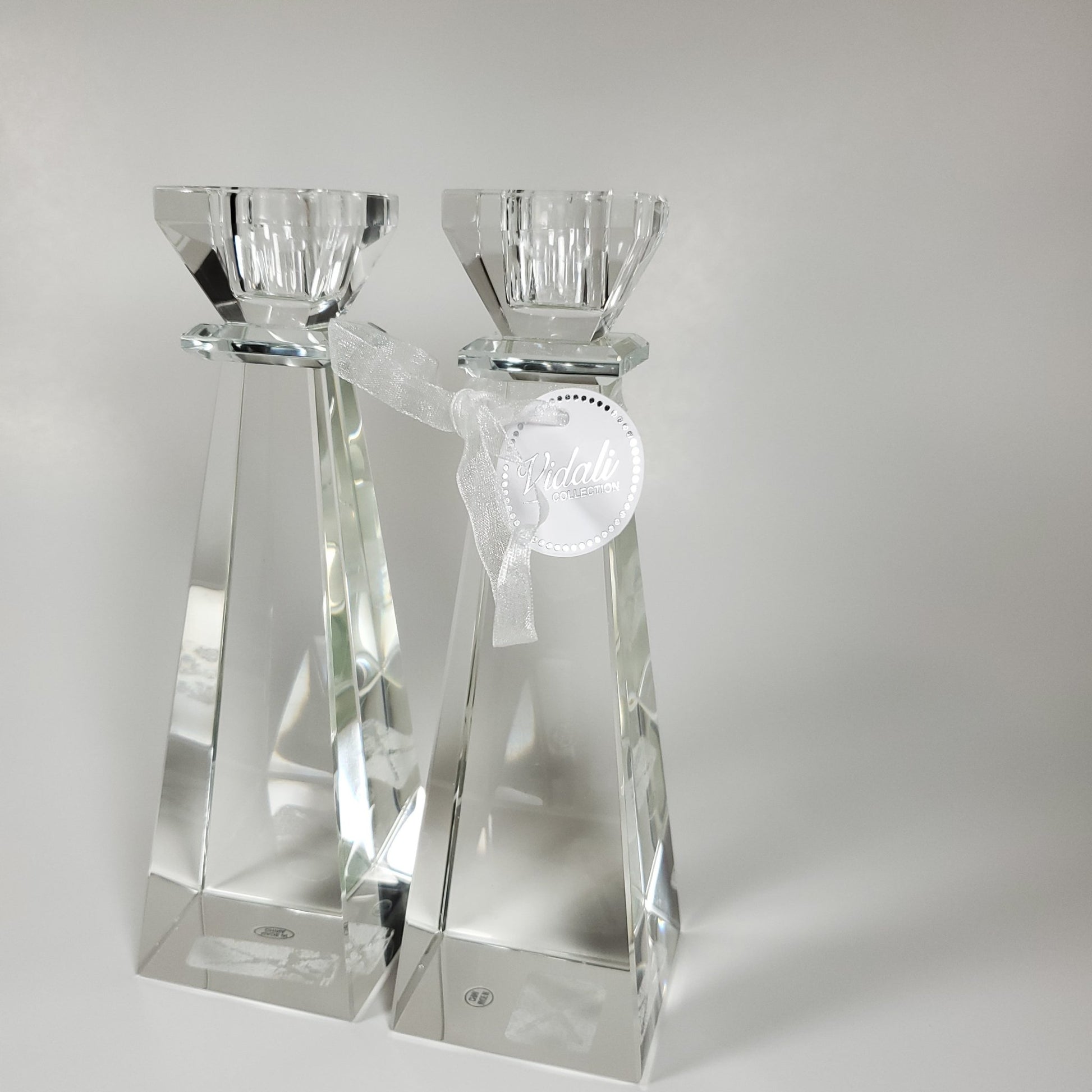 Crystal tappered candle holder - Tamayne's Decor & Events